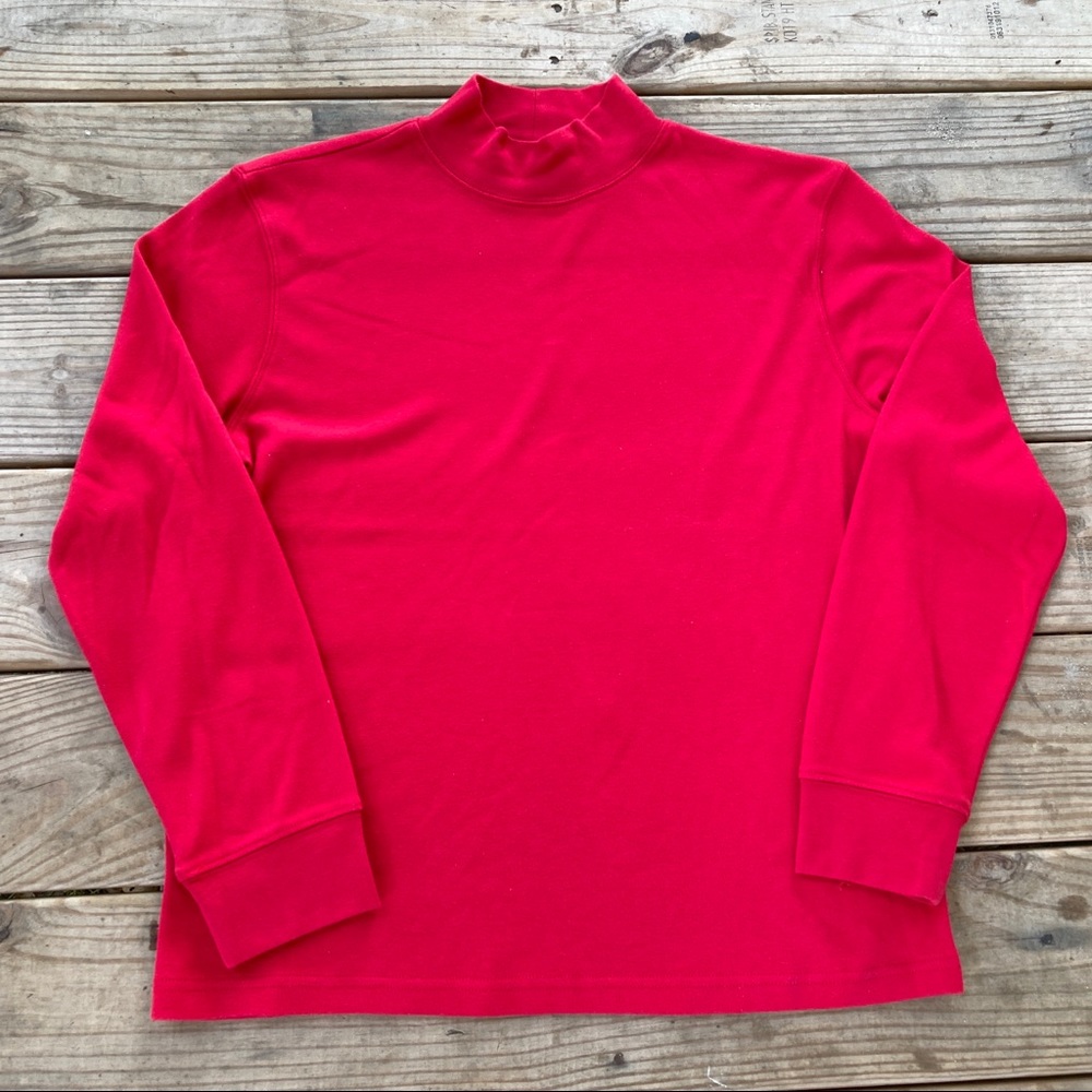 Speculation Mock Neck Long Sleeve